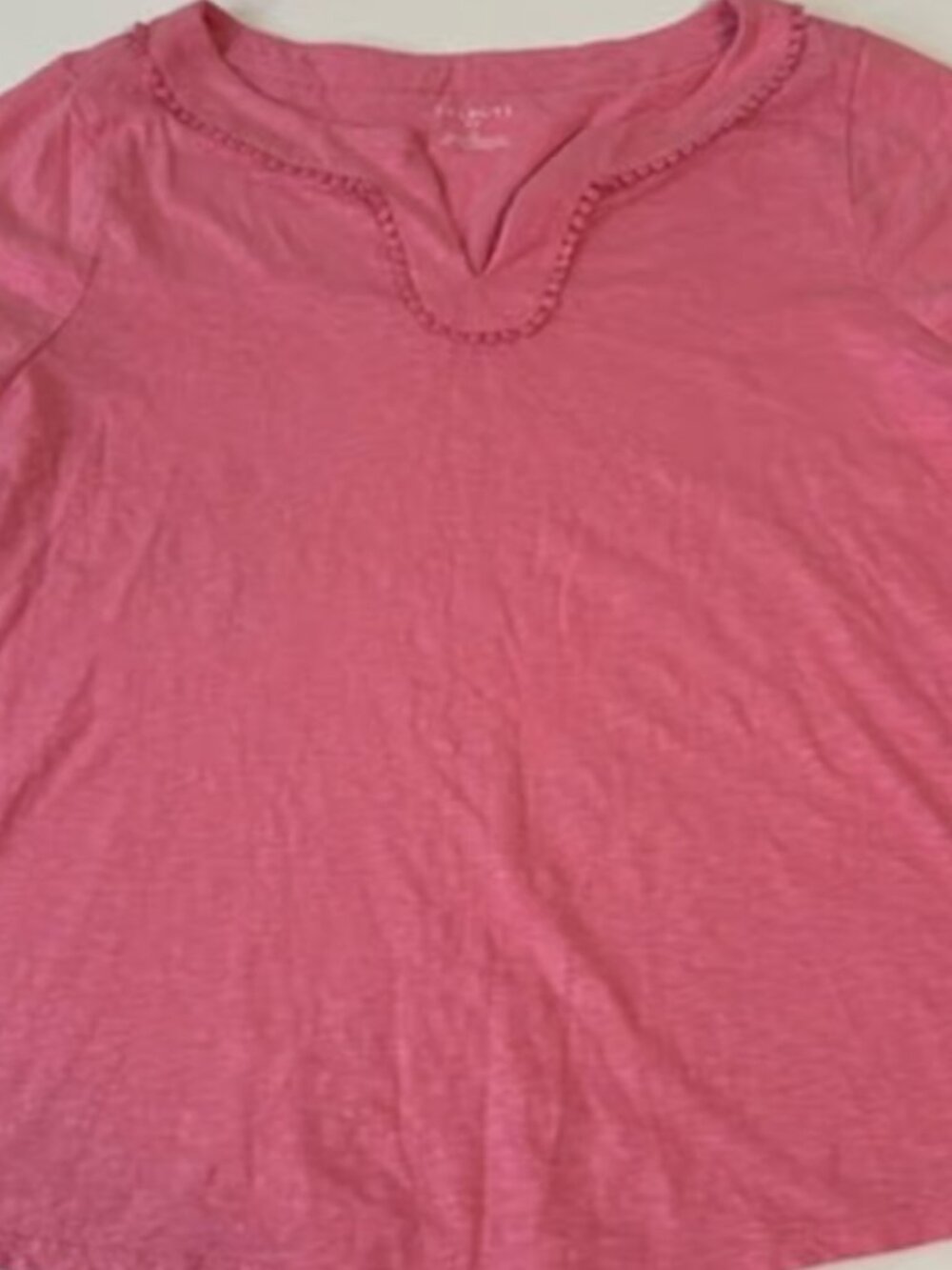 Women's Pink Fringe Top Size 2 X Large